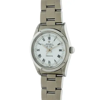 Rolex Air King 14000 Stainless steel White