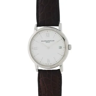 Baume & Mercier 65492 Stainless steel White