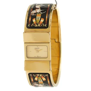 Hermès L01.201 Gold-plated Champagne