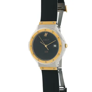 Hublot Classic 1401.100.2 Yellow gold and Stainless steel Black