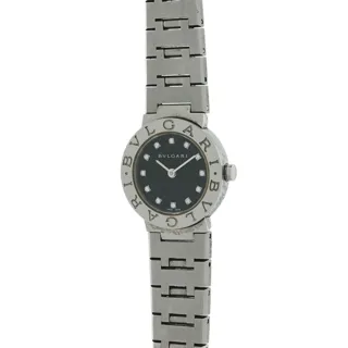 Bulgari BB23SS Stainless steel Black