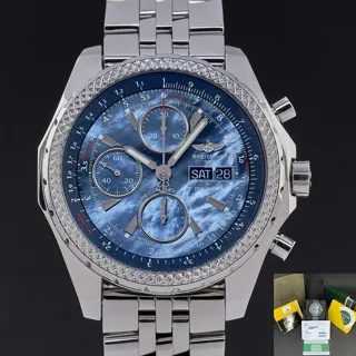 Breitling Bentley A13362 44mm Stainless steel Blue