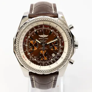 Breitling Bentley A2536212.Q502 48mm Stainless steel Brown