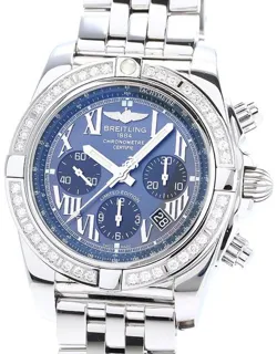 Breitling Chronomat 44 AB01114A/BG64/388A Stainless steel Black