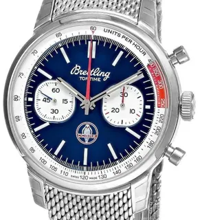 Breitling Top Time AB01763A1C1A1 41mm Stainless steel Blue