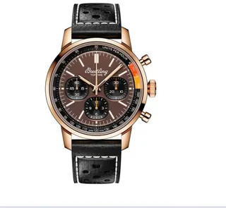 Breitling Top Time RB01761A1Q1X1 41mm Red gold Brown