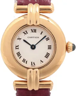 Cartier Colisee 1980 24mm Yellow gold Cream