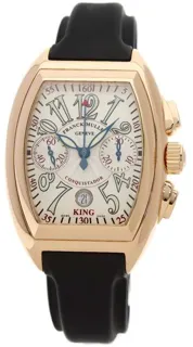 Franck Muller Conquistador 8001 CC KING 40mm Rose gold Champagne