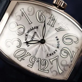 Franck Muller Crazy Hours 7851 CH 42mm White gold Silber,