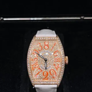 Franck Muller Crazy Hours 5850 CH D CD 32mm Rose gold Golden