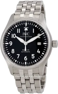 IWC Pilot IW3282-02 Stainless steel Black