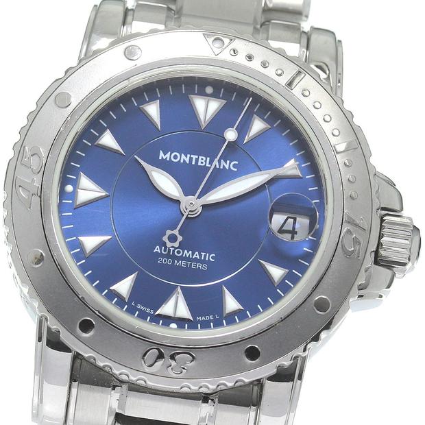 Montblanc Sport 7035 Steel Blue Japan | Dealer | EveryWatch