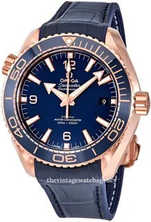 Omega Seamaster Planet Ocean 215.63.44.21.03.001 Sedna gold Blue