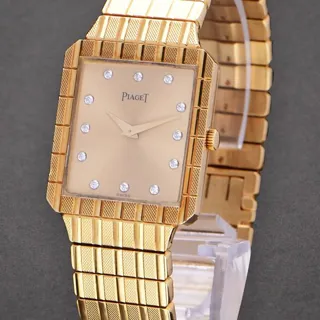 Piaget Protocole 26mm Yellow gold Champagne