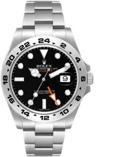 Rolex Explorer II 216570 Stainless steel Black