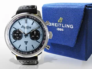 Breitling Top Time Stainless steel Light blue