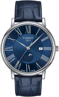 Tissot Carson 11791-00 40mm Stainless steel Blue