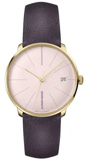 Junghans Meister 12161-00 Yellow gold Pink