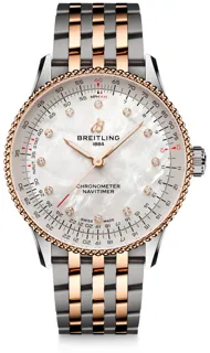 Breitling Navitimer 12633-00 Rose gold and Stainless steel