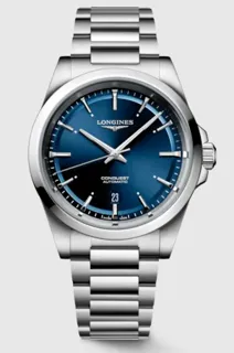 Longines Conquest 41mm Stainless steel Blue