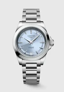 Longines Conquest 13011-00 34mm Stainless steel Blue