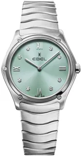 Ebel Sport Classic 12946-00 Stainless steel mintblau