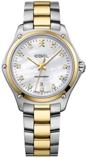 Ebel Discovery 13269-00 33mm Yellow gold and Stainless steel White