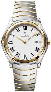 Ebel Sport Classic 13270-00 37mm Yellow gold and Stainless steel weiu00df