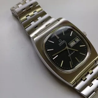 Omega Genève 166.0188 36mm Stainless steel Black