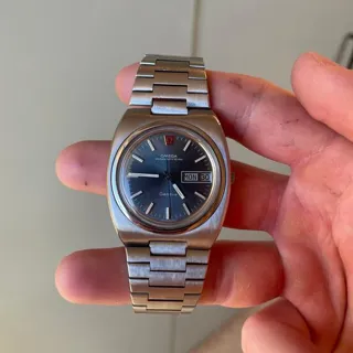 Omega Genève 1960033 39mm Stainless steel Blue