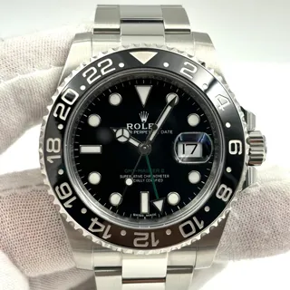 Rolex GMT-Master II 116710LN-0001 40mm Stainless steel Black