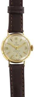 Cyma Tavannes Lady 21.5mm Yellow gold Champagne