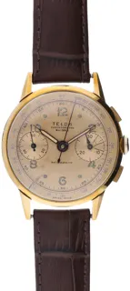 Telda Chronograph 34mm Yellow gold and Stainless steel