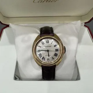 Cartier Clé de Cartier WGCL0013 35mm Rose gold Silver