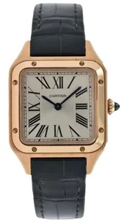 Cartier Santos Dumont WGSA0022 38mm Rose gold Silver