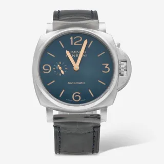 Panerai Luminor Due PAM 00729 45mm Titanium Blue