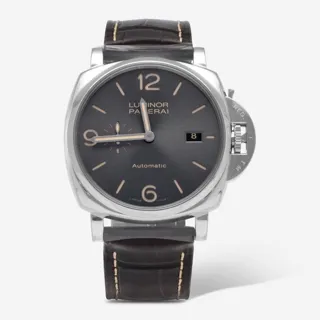 Panerai Luminor Due PAM 00943 45mm Stainless steel Gray