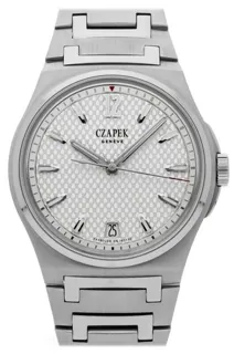 Czapek & Cie ANT PAS ICE 40mm Stainless steel White