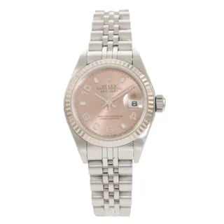 Rolex Lady-Datejust 79174 Stainless steel Salmon