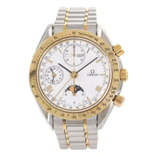 Omega Speedmaster 3336.20 39mm Stainless steel and 18k yellow gold White