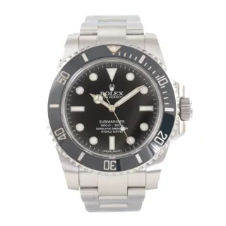 Rolex Submariner 114060 40mm Stainless steel Black