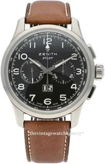 Zenith El Primero Big Date Special 03.2410.4010/21.C722 Stainless steel Black