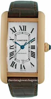 Cartier Tank Américaine W2609856 18k rose gold Silver