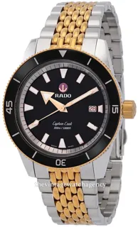 Rado Captain Cook R32137153 Ceramic and Stainless steel and PVD Black