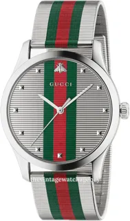 Gucci G-Timeless YA126284 Brushed/polished steel Multi-colored