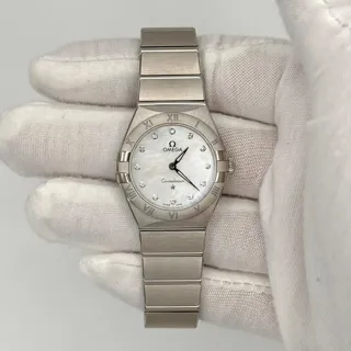 Omega Constellation Quartz 131.10.28.60.55.001 Stainless steel White