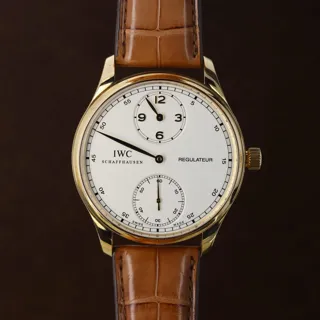 IWC Portugieser IW544402 Rose gold Silver