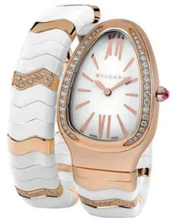 Bulgari Serpenti Spiga SPP35WGDWCGD1.1T Rose gold White