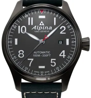 Alpina Startimer AL-525G4TS6 44mm Stainless steel Gray