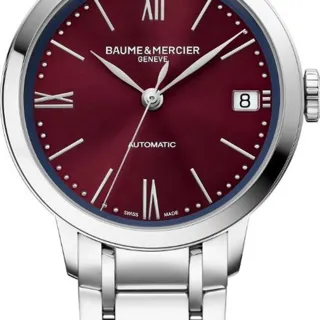 Baume & Mercier Classima M0A10691 34mm Stainless steel Red